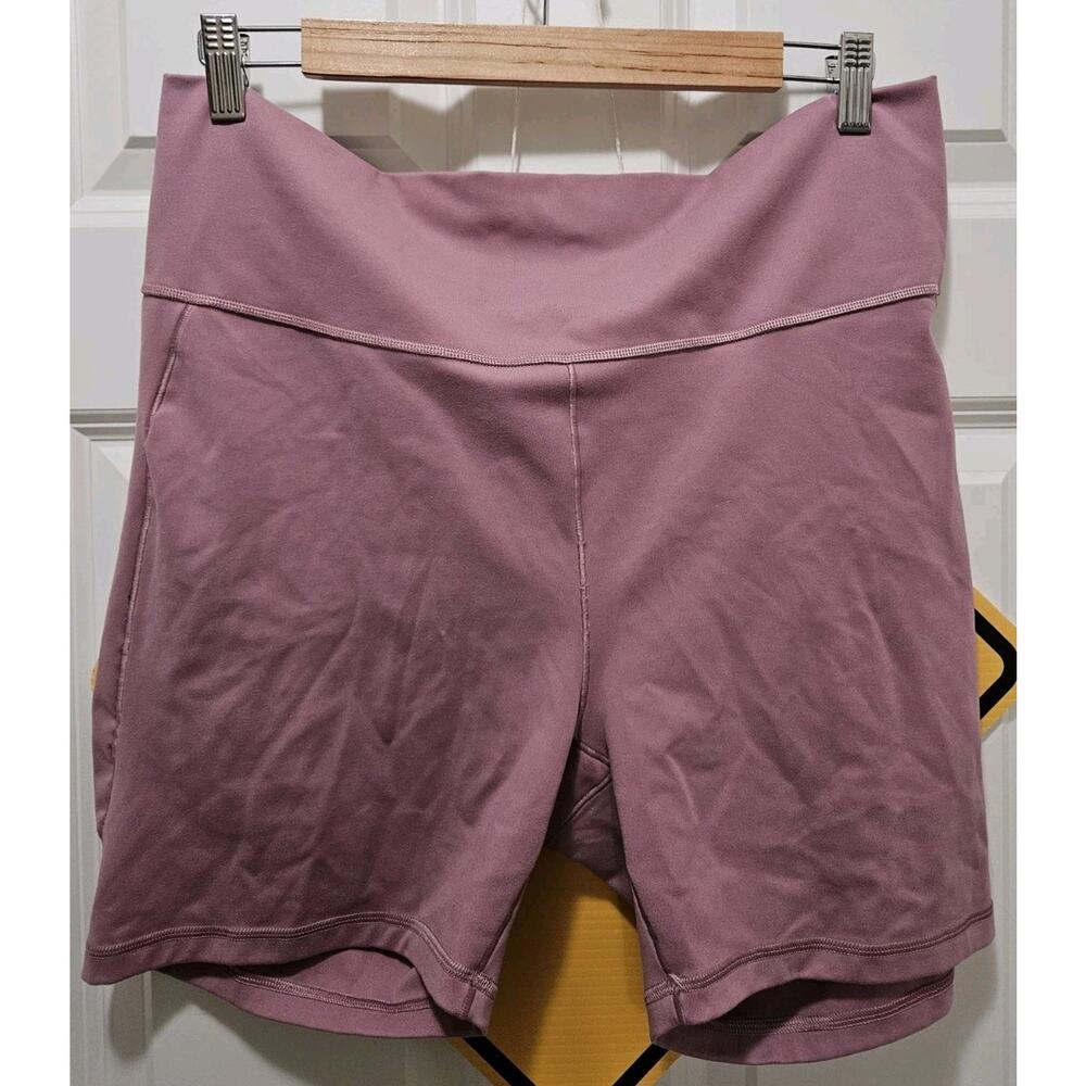 Adidas Women's Yoga Studio 5" Inseam Short Tights Shorts XXL 2XL Wonder Orchid